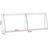  Zid za zadržavanje 2 kom. 60 x 12 x 40 cm Nehrđajući čelik | shoptok.hr