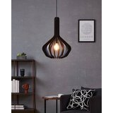 Eglo visilica VELASCO E27 38 cm drvo crna 900154 | shoptok.hr