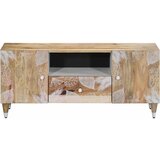 Maison Chic TV omarica - TV stojalo - Televizijska omarica 105x33,5x46 cm Masivni les Mango, (21702147) | Shoptok.si
