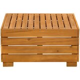  Vrtni bočni stol Čvrsto drvo akacije Smeđa 60 x 60 x 30 cm | shoptok.hr