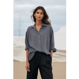 Trendyol Anthracite Loose Fit Shirt | ePonuda.com