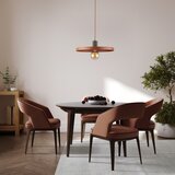 Luster na sajli SILA 1xE27/15W/230V prečnik 40 cm ciglasta/zelena | Eponuda.com