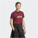 Adidas Majice s kratkimi rokavi Illust Lin Bordo | Shoptok.si