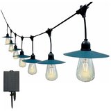  LED solarni lanac 15xLED/0,2W/3,7V 15,6 m 3000K IP44 2400 mAh | Eponuda.com