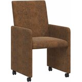  Blagovačke stolice s kotačima 2 pcs Smeđa 57 x 66 x 94 cm | Eponuda.com