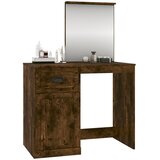  Toaletni stolić s ogledalom boja hrasta 90x50x132,5cm drveni | shoptok.hr