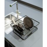 Wenko Črn odcejalnik za posodo Drip | Shoptok.si