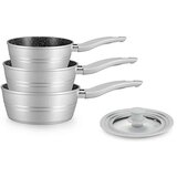 Royality line kaserole set od 3 komada, siva | ePonuda.com
