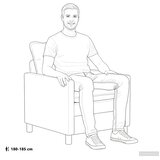  Set sofe 2 kom. Tamnosiva Tkanina | shoptok.hr