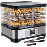 Ruhhy 25929- sušilica za voće i gljive 10L – dehidrator hrane s 5 razina, LCD, timer 24h, 35–70°C | Shoptok.si