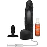 Doc Johnson Merci Squirting Cumplay Cock Dual Density UltraSKYN Vac-U-Lock 10 Inch 26cm Black | Shoptok.si