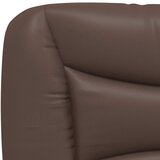  Okvir za krevet bez madraca Hvar smeđi 140x190 cm od umjetne kože | shoptok.hr