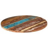  Okrogla mizna plošča 80 cm 25-27 mm trpredelan les | Shoptok.si