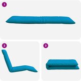  Sklopiva ležaljka za sunčanje svijetloplava 175x54x8,5 cm Oxford tkanina | shoptok.hr