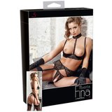 Cottelli Albierta Fina Shelf Bra Set 2220830 Black L Cijene