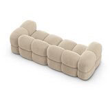Cosmopolitan Design Bež baršunasti sofa 250 cm Loretto – | shoptok.hr