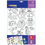 Playbox PlayBox: Barvni set nalepk 160 kosov | Shoptok.si