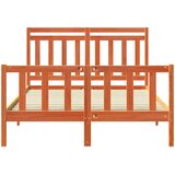 Krevetna konstrukcija 2 pcs Vosak smeđa 205,5 x 145,5 x 100 cm | Eponuda.ba