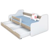 Made in Poland Krevet sa fiokom i dušekom 160x80 Dione Sonoma | ePonuda.com