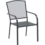  Vrtni set za objed 9 pcs Antracit 212 x 90 x 76 cm - 8-mjesta | shoptok.hr