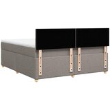  Krevet s oprugama i madracem smeđesivi 180x200 cm tkanina | shoptok.hr