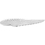 vidaXL voćna Košara Set od 2 Srebrna Aluminij 40 x 18 x 4 cm | shoptok.hr