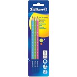  SVINČNIK GRAFITNI HB SILVERINO PK3 PELIKAN 811149 SORTIRAN BLISTER Cijene