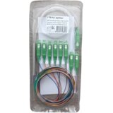  OPTIC-8 plc splitter gmb singlemode 900um fiber sc/apc conn. 1/8 plc splitter cassette box for 4G wi Cene