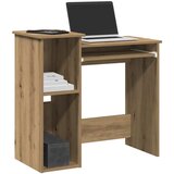 Furnova Pisalna miza s policami artisian hrast 84x40x78 cm inž. les, (21925239) Cene