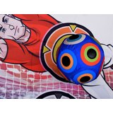  Set za zidnu igru ​​pucanja + osvijetljena nogometna lopta ZA5599 | shoptok.hr