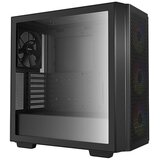 DeepCool Ohišje - CG560 (črno, z okencem, ventilator 3x12 cm, Mini-ITX / Mico-ATX / ATX / E-ATX, 2xUSB3.0) | Shoptok.si