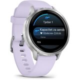 Garmin pametni sat Venu 4 41 mm, srebrni s isprepletenim silikonskim remenom | shoptok.hr