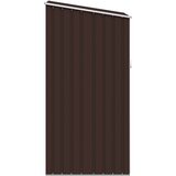  Vrtno spremište smeđe 87 x 98 x 159 cm od pocinčanog čelika | shoptok.hr