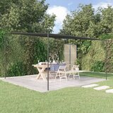 vidaXL Paviljon antracit 4x4 m 180 g/m² blago in jeklo Cene