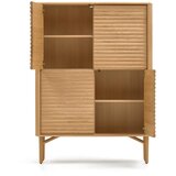 Kave Home Omarica v hrastovem dekorju v naravni barvi 104,5x144x40 cm Lenon – | Shoptok.si
