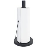 Wenko Črno kovinsko držalo za kuhinjske brisače Black Outdoor Kitchen Clayton Cene