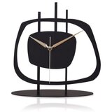 WALLXPERT Dekorativni stoni sat Pietra Black | ePonuda.com