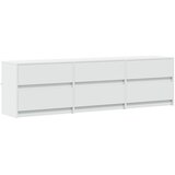  ormarić LED bijeli 180 x 34 x 50 cm od konstruiranog drva | shoptok.hr