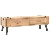 vidaXL TV omarica 110x33x35 cm trdna borovine Cene