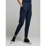 Big Star Woman's Trousers 190038 Navy Blue-403