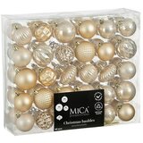 Mica Decorations Božićne kuglice (Krem, Plastika, Promjer: 6 cm - 7 cm, 60 Kom.) | shoptok.hr