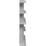  Polica zidna Siva 102 x 20 x 130 cm Konstruirano drvo | Eponuda.com