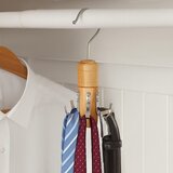 Premier Housewares Viseća drvena vješalica za kravate i remenje The Dandy – | shoptok.hr