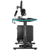 Ultradesk Gaming miza IRON, črna Slike