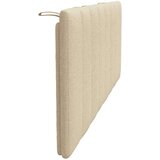 vidaXL Vzglavna stranica krem 140 cm blago | Shoptok.si