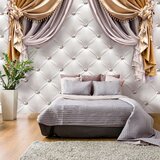  Samoljepljiva foto tapeta - Curtain of Luxury 98x70 Cijene