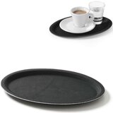 Hendi Protizdrsni ovalni pladenj 20x26,5cm - črn, (21389667) | Shoptok.si