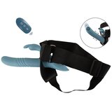 You2Toys Strap-On Set Harness RC Thrusting Rabbit Vibrator Blue Cijene
