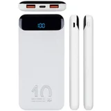 VA2540 10000mAh Quick Charge 3.0 prenosna baterija, Bela