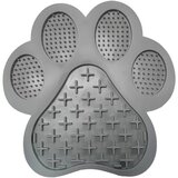 INF Silikonska lizalna podloga s sesalci, oblika tačke, 18cm Grey, (5000214793) | Shoptok.si